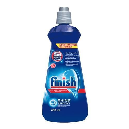 Nước làm bóng dầu bóng chuyên dùng cho máy rửa chén ly bát CHAI FINISH 400ML sử dụng dùng Cho Máy rửa bát
