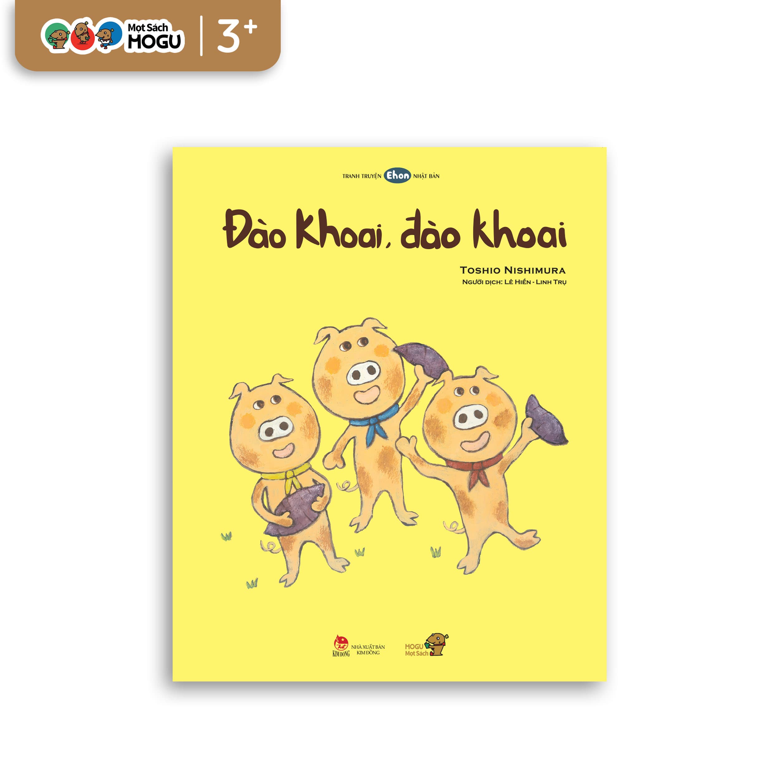 Truyện Ehon bé 3 4 5 tuổi Đào khoai đào khoai