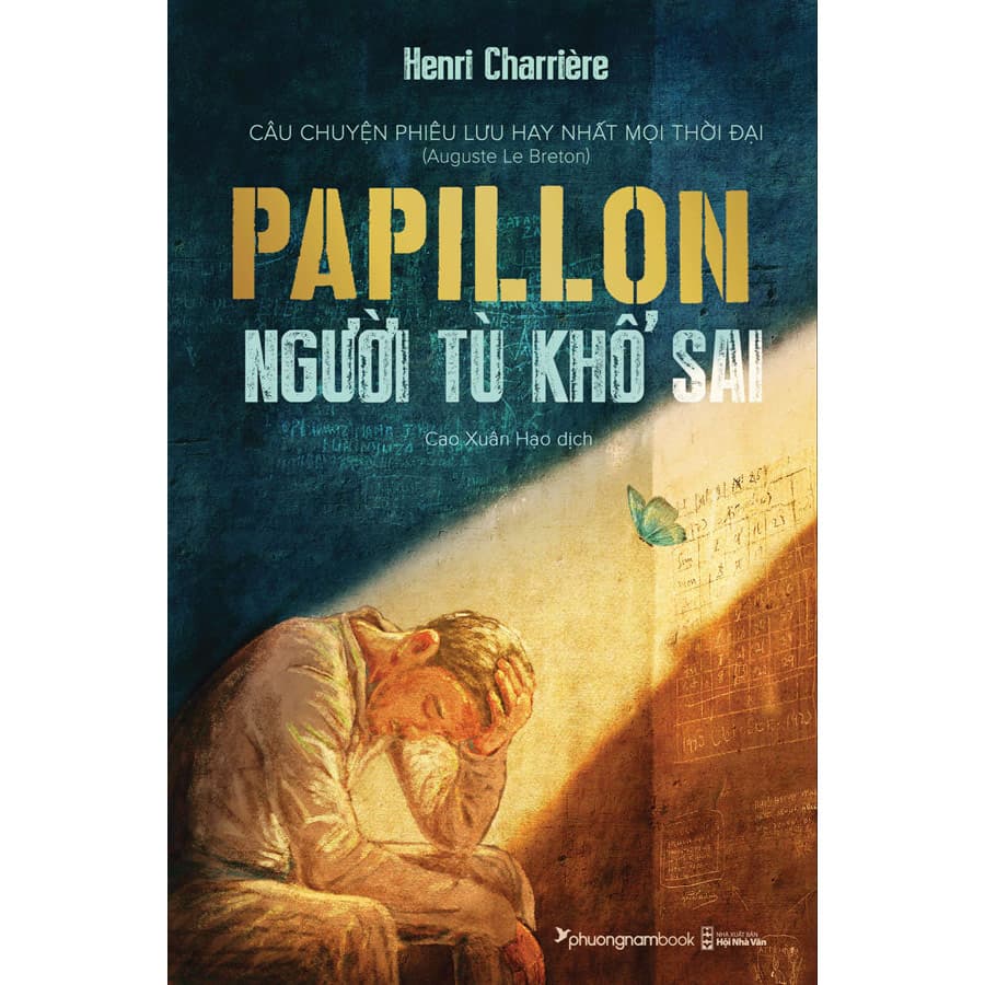 Sách Papillon Người Tù Khổ Sai Bìa Cứng Tái Bản
