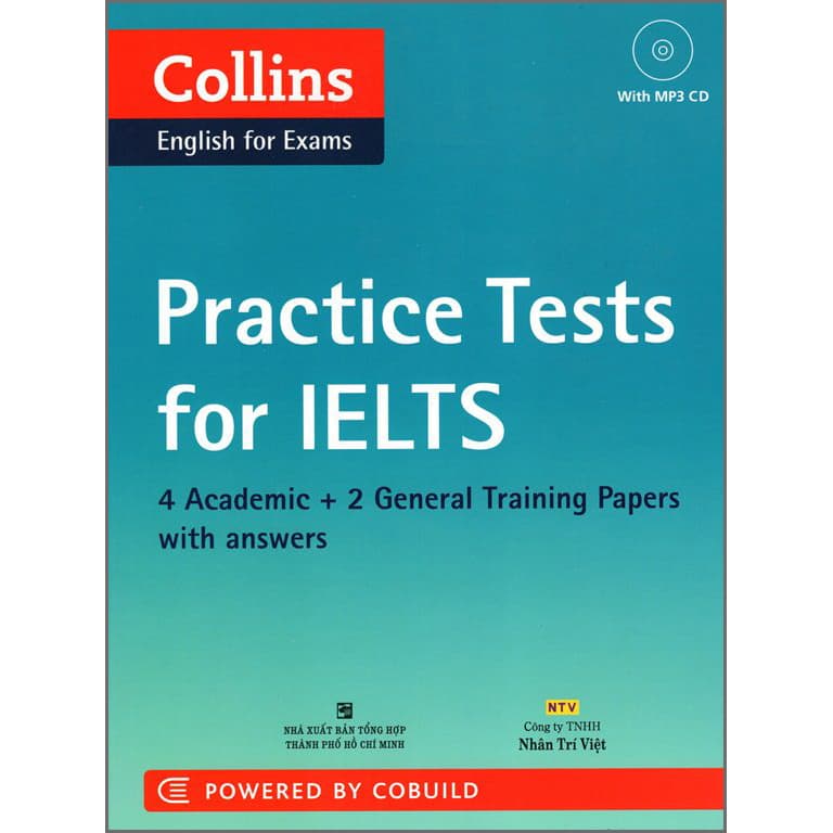 Sách Collins Practice Tests For IELTS Kèm CD