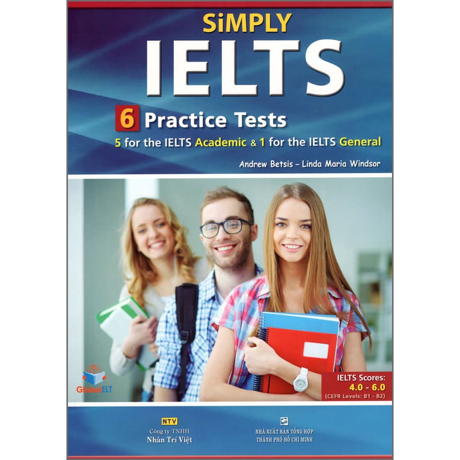 Sách Simply IELTS 6 Practice Tests Kèm CD
